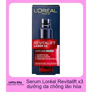 🌺Serum dưỡng da, chống lão hóa L'Oréal Revitalift Laser X3💐💐💐