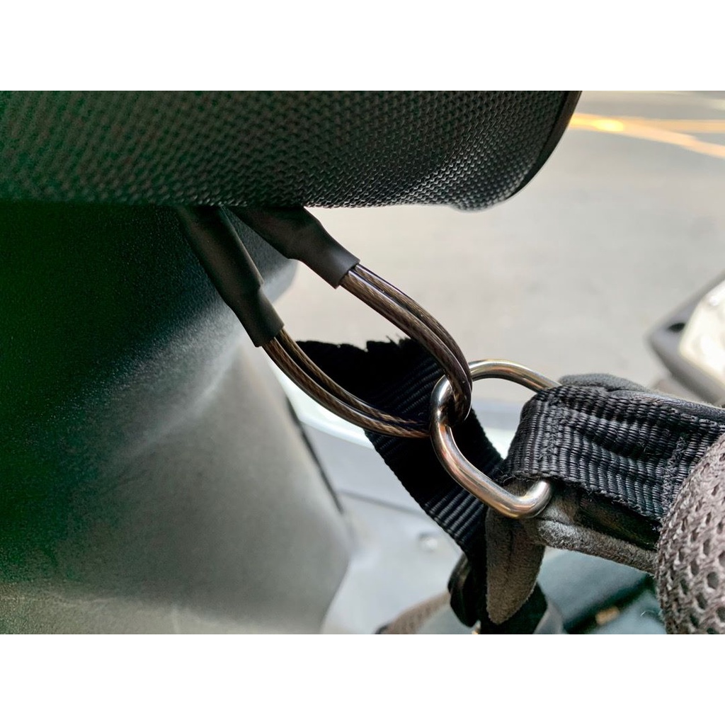 1 Dây Thừng Nhắc Nhở Mũ Bảo Hiểm Xe Máy Chống Trộm