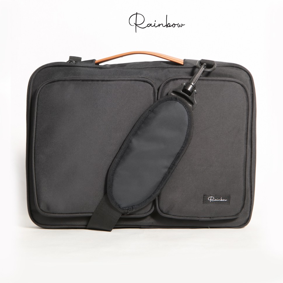 🌟 FREESHIP🌟Túi laptop,túi chống sốc laptop Rainbow BG001, chất liệu canvas chống nước, chống va đập, bảo vệ thân máy.