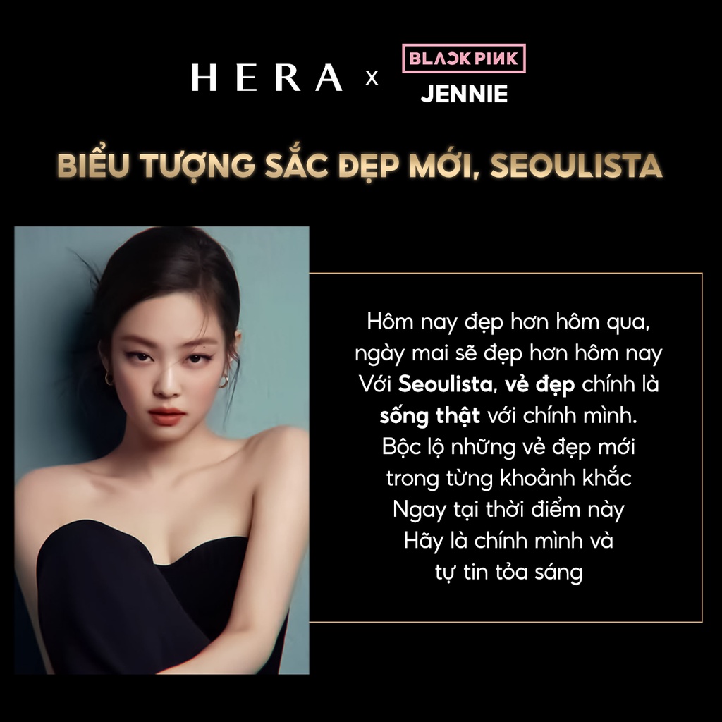 Phấn Nước Hera Black Cushion SPF 34 PA++ 15g - Kèm 1 Lõi Thay Thế