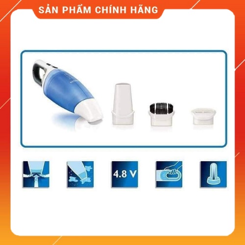 MÁY HÚT BỤI KHÔ VÀ NƯỚC CẦM TAY PHILIPS FC6142/01 - HANGGIADUNGDUC99