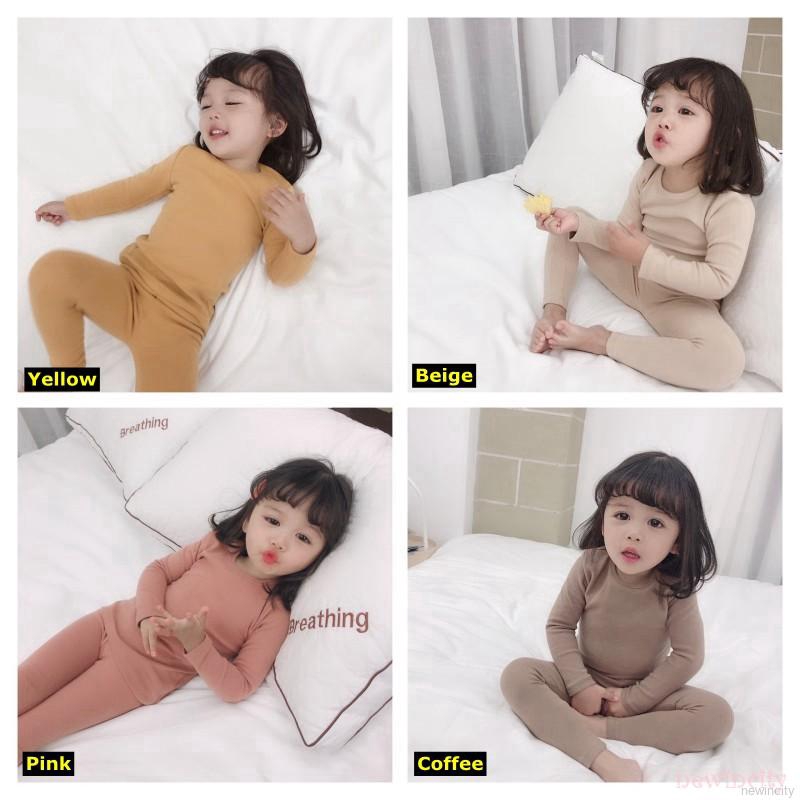 Bộ quần áo ngủ pijamas chất liệu cotton mềm mại cho bé gái