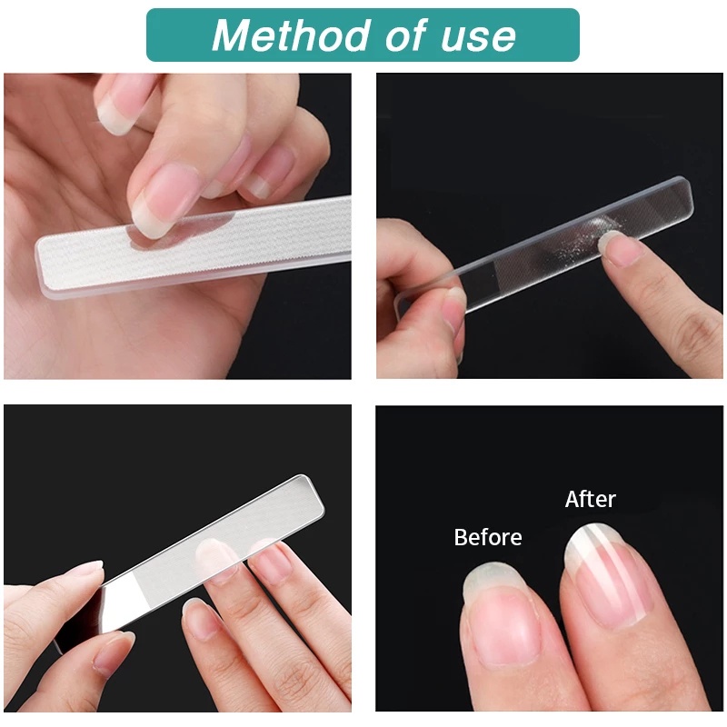 Dụng Cụ Dũa Móng Tay Bằng Kính Nano Chuyên Nghiệp