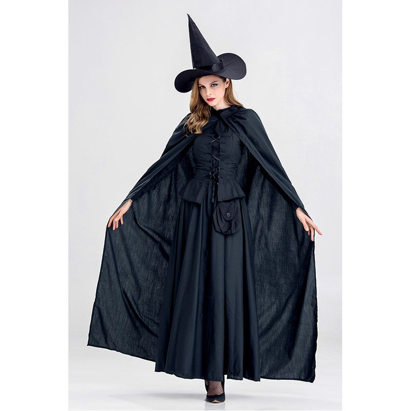 Đầm Hóa Trang Phù Thủy Màu Đen Cho Nữ | BigBuy360 - bigbuy360.vn