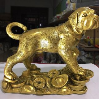 Tượng đá phong thuỷ linh vật con chó tiền