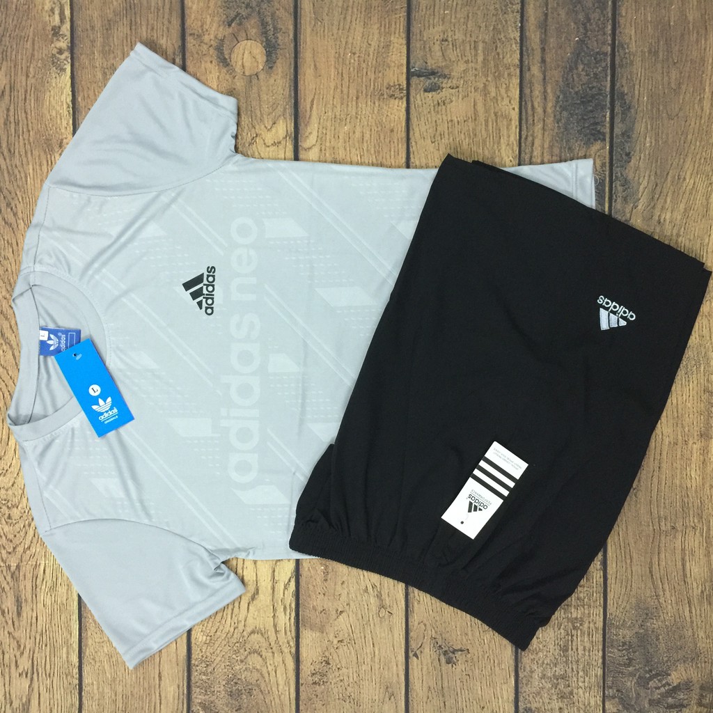 [B006](Ảnh thật +video) Quần áo thể thao ngắn tay thun lạnh, bộ thể thao nam mùa hè 2020 | BigBuy360 - bigbuy360.vn