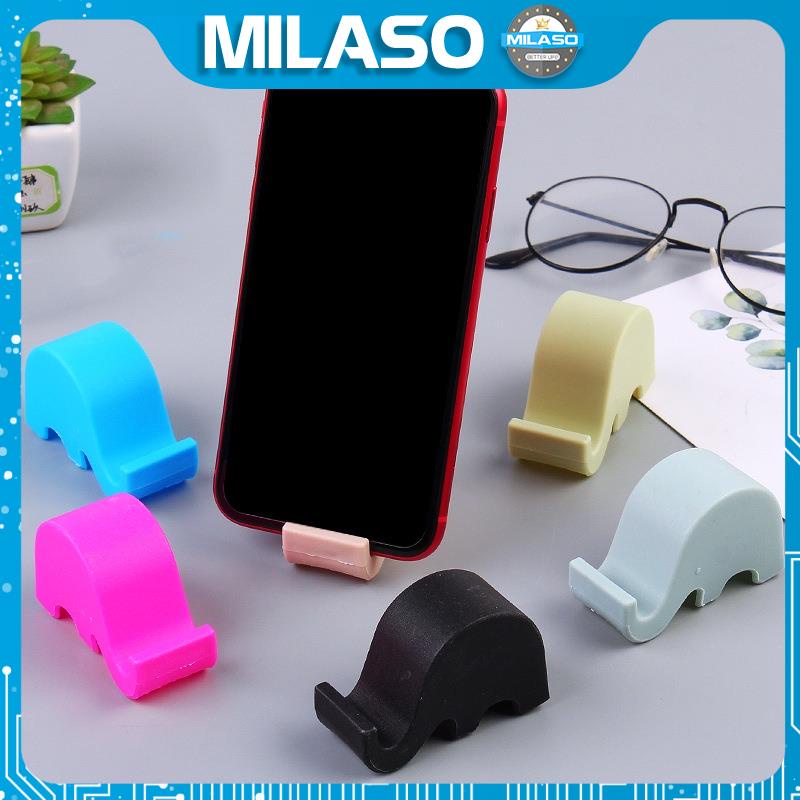 Giá đỡ điện thoại, máy tính bảng MILASO đỡ điện thoại iPhone, Android, máy tính bảng iPad đa năng hình voi TA-001305