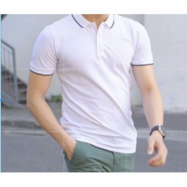 Áo phông nam - nữ, áo polo cộc tay cổ viền cao cấp - thời trang vip | BigBuy360 - bigbuy360.vn