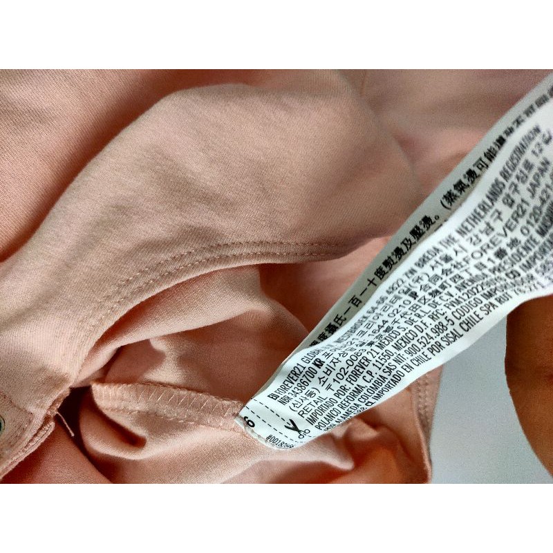 F21 ribbed bodysuit màu hồng BSF21N AMGOBET | BigBuy360 - bigbuy360.vn