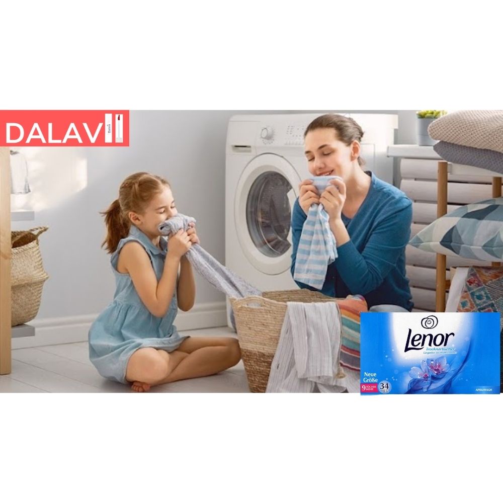 Giấy thơm quần áo Lenor 34 tờ hàng Đức - Shop Dalavii