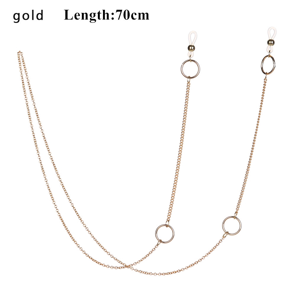 Dây đeo mắt kính phối kim loại cho nam và nữ