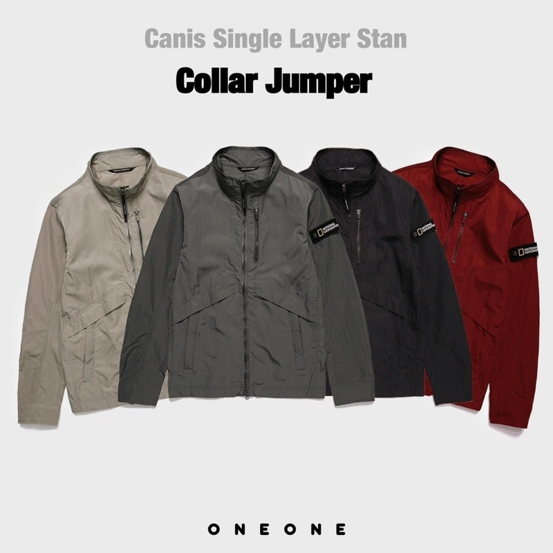 Áo Khoác gió Canis Single Layer Stan Collar Jumper