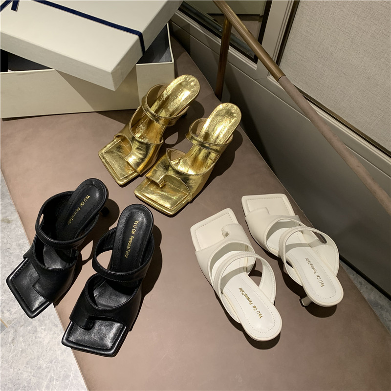 Dép xỏ ngón thời trang mùa Hè 2021 phong cách Âu Mỹ