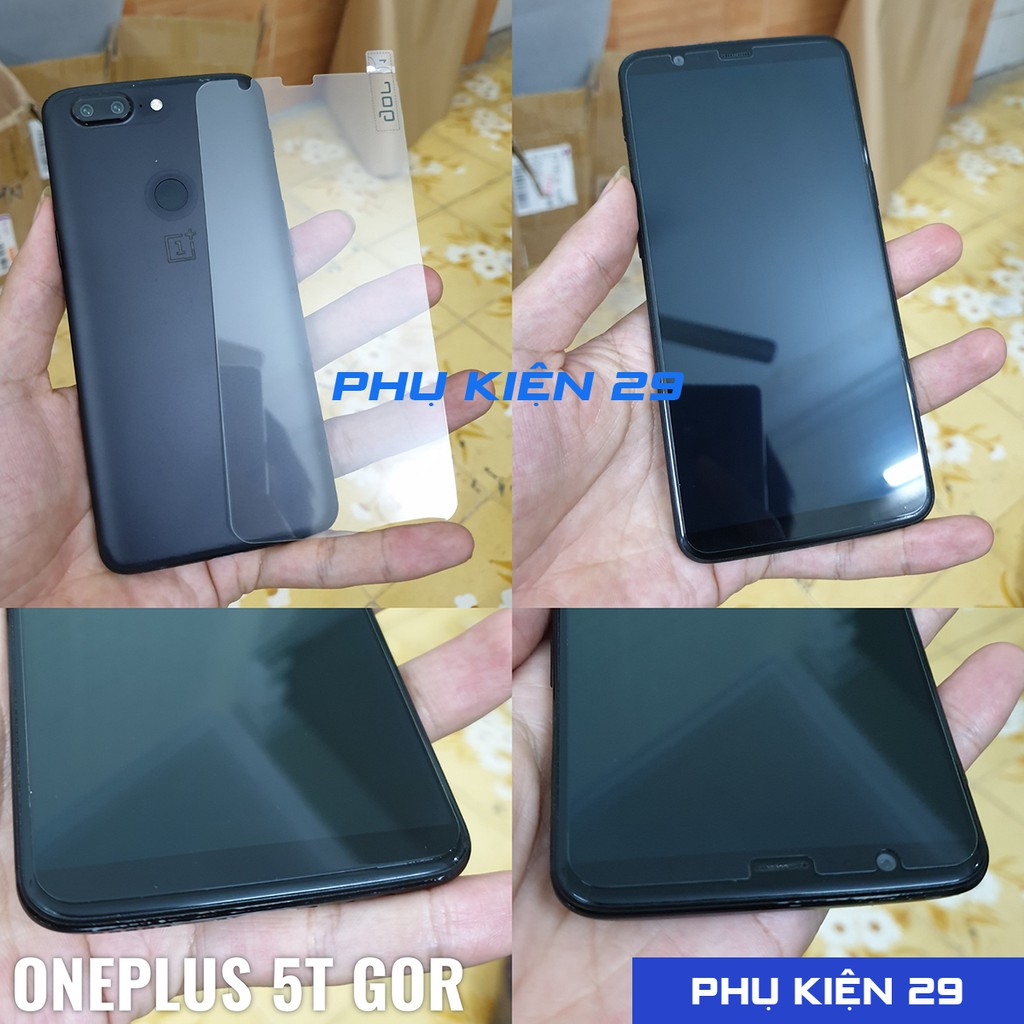 [Oneplus 5T] Kính cường lực cao cấp chống bám vân tay GOR