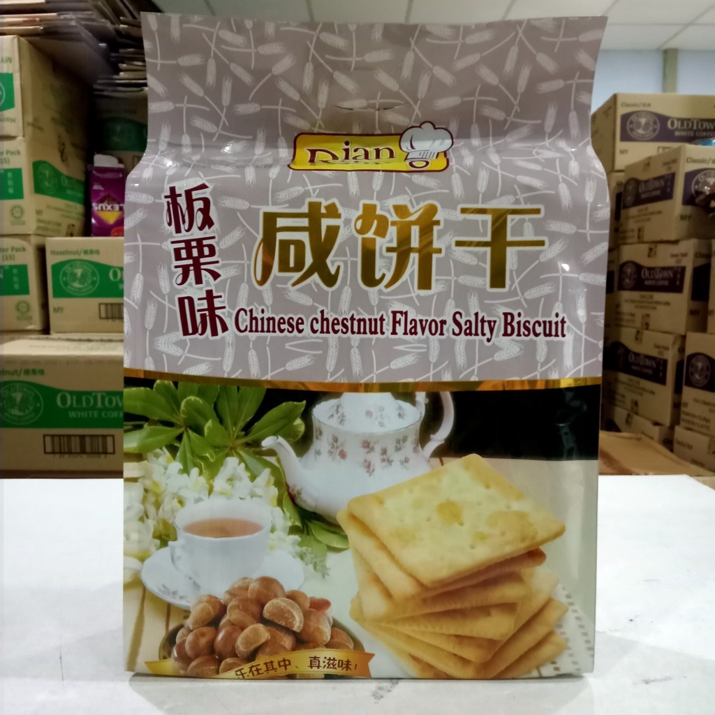 Bánh Quy Mặn DianXiang Hồng Kông 408gr (date 07/2022)