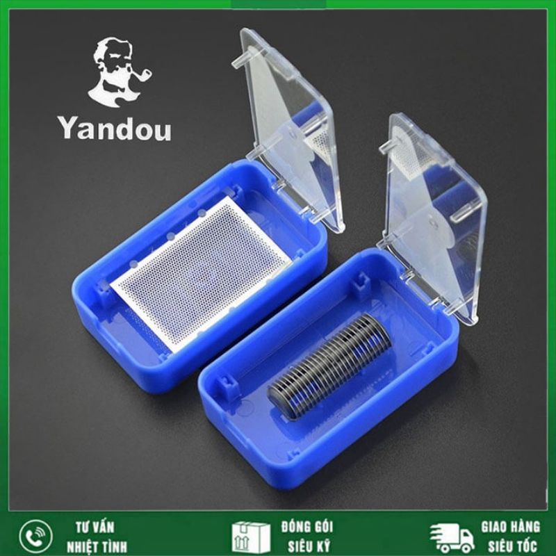 bộ lưỡi thay thế máy cạo râu yandou