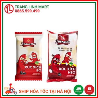 Xúc xích Vissan bông mai gói 5 cái 105g vị heo / bò