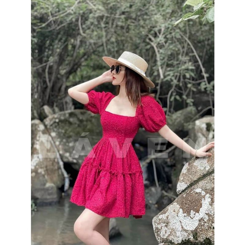 ĐẦM XOÈ TAY PHỒNG CÓ MÚT! CÓ BIGSIZE CÓ KÈM QUẦN | BigBuy360 - bigbuy360.vn