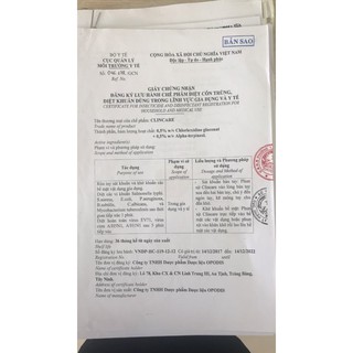 Dung dịch rửa tay Clincare