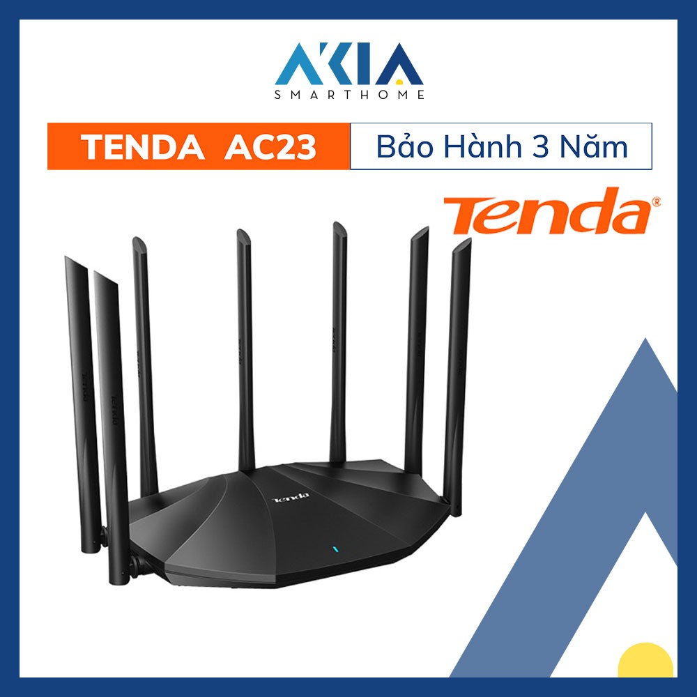 Bộ Phát Wifi Tenda AC23 Router Hai Băng Tần AC2100 Gigabit - Hàng Chính Hãng