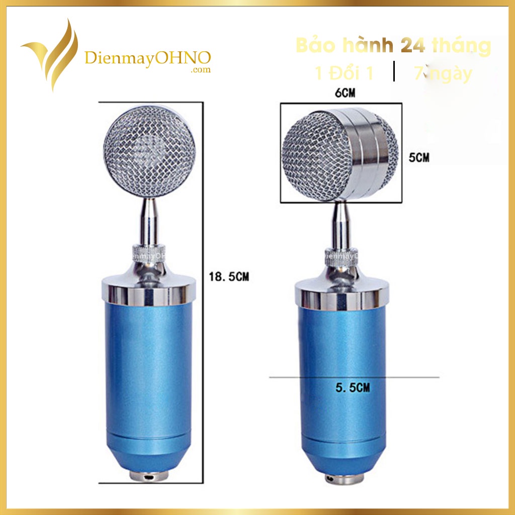 Mic Livestream Thu Âm Cao Cấp BM 901 Micro Mic Thu Âm Livestream Hát Karaoke Cho Điện Thoại Máy Tính - Điện Máy OHNO