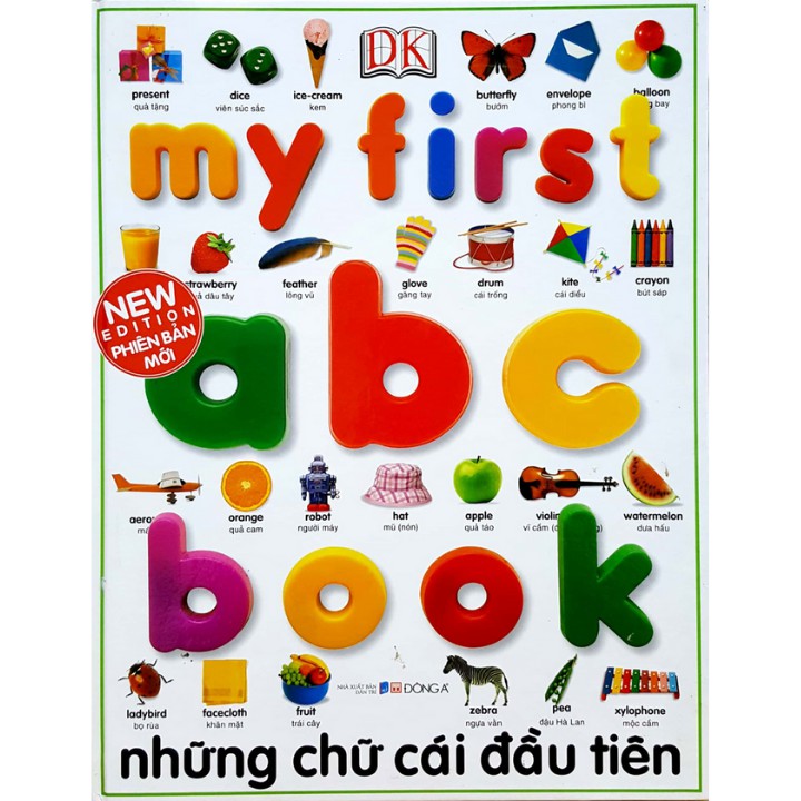 Sách - My First ABC Book - Những Chữ Cái Đầu Tiên (Đông A)