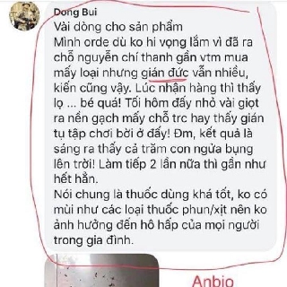 thuốc diệt kiến gián anbio 2 lọ