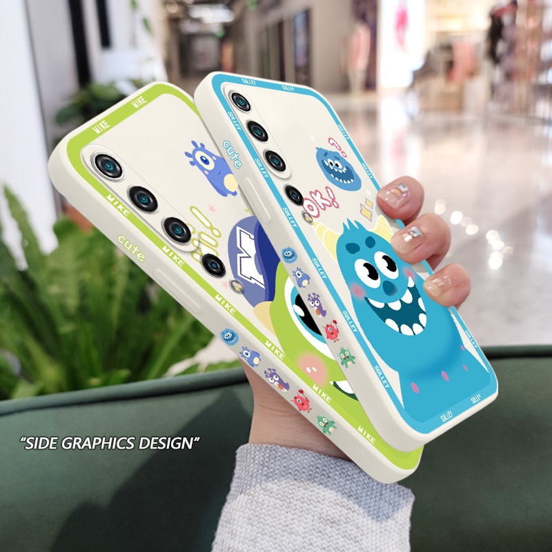 Ốp Điện Thoại Silicon Dẻo Hình Quái Vật Dễ Thương Cho Xiaomi Mi 10 Pro Lite 10S 9 8 Sự Bảo Vệ