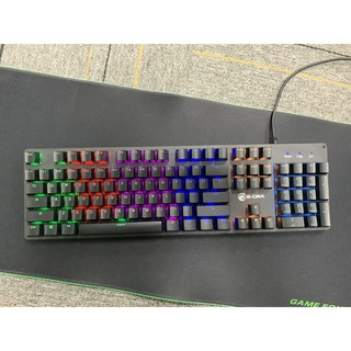 Bàn Phím Cơ E-Dra EK311 LED 6 MÀU RAINBOW, Full Size 104 Phím - BH 2 Năm Chính Hãng - Hưng Long PC