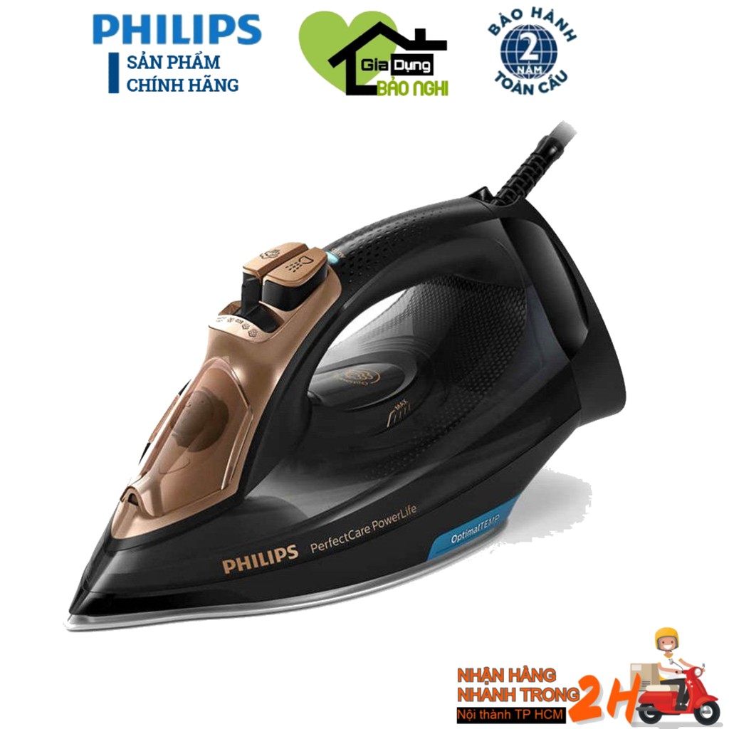 Bàn ủi hơi nước Philips GC3929 - Hàng chính hãng