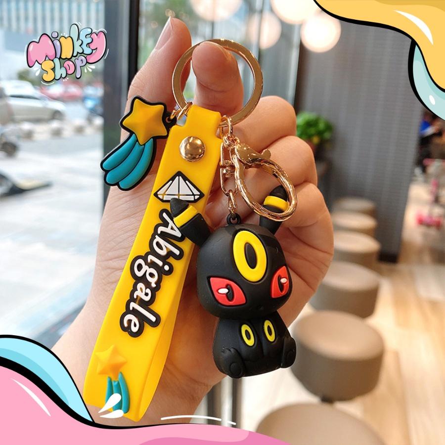 Móc Khoá Pokemon Abigale Pikachu Đáng Yêu NHiều Mẫu Phụ Kiện Túi Xách, Balo, Cặp Xách Dễ Thương 02MKP -MINK
