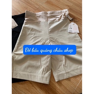 Quần short lửng cho bà bầu có tăng giảm bụng (sẵn hàng giao ngay)