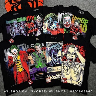 (M, L, XL, XXL) ÁO DC - JOKER - SUICIDE SQUAD - ÁO IN 3D UNISEX CỰC CHẤT