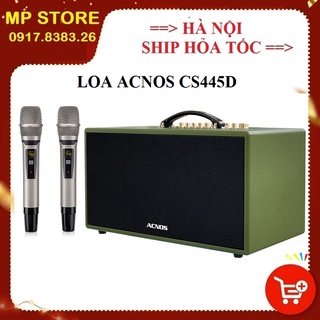 Loa karaoke xách tay acnos cs445d new 100%, hàng chính hãng bảo hành 12 tháng
