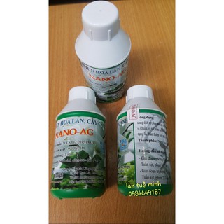 [Giá sỉ]Xịt phun Hoa Lan Cây Cảnh Nano-Ag 100ml