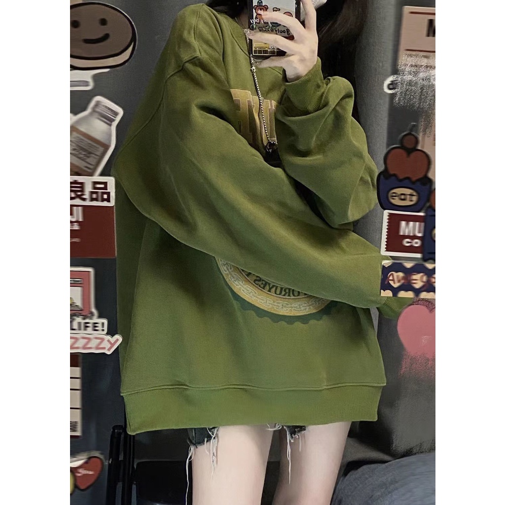 Áo Hoodie Thời Trang Xuân Thu Phong Cách Mới Cho Nữ