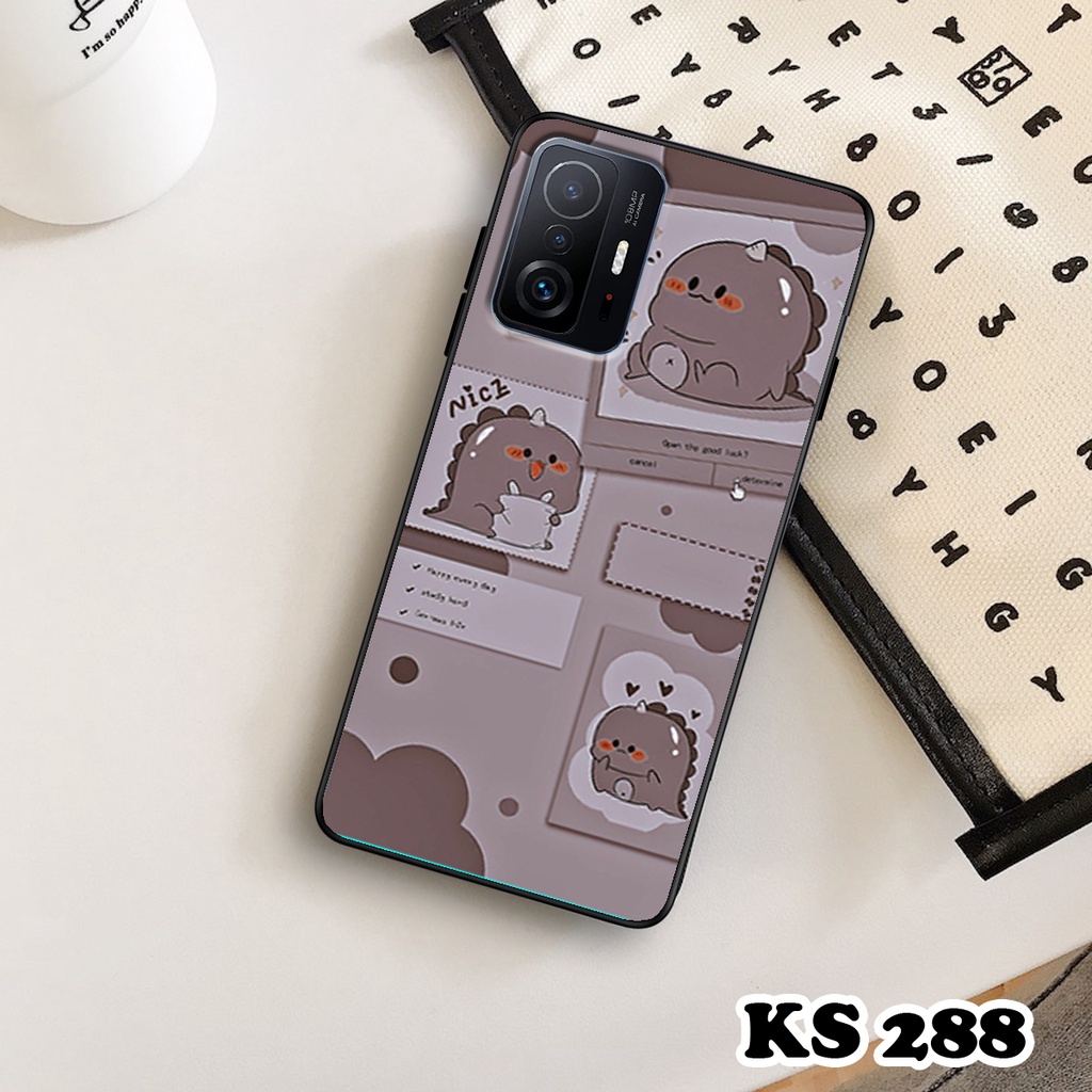 Ốp lưng Xiaomi Mi 11 5G - Xiaomi Mi 11T 5G - Xiaomi Mi 11T Pro 5G - Ốp in hình khủng long,dinosaur dễ thương