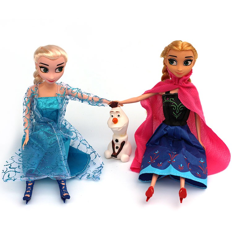 Bộ Đồ Chơi Búp Bê Barbie Công Chúa Elsa Trong Phim Frozen