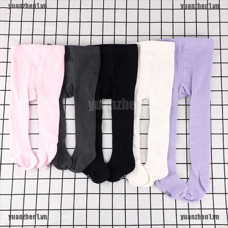 [YUANZHEN1] Quần Tất Mềm Cho Bé Gái Sơ Sinh