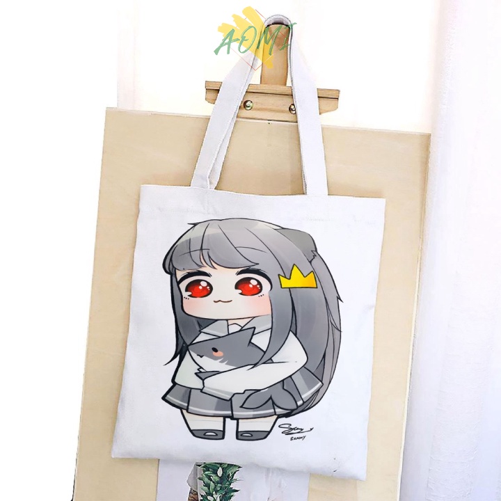 [Nhiều mẫu Đẹp] TÚI VẢI HERO TEAM ĐEO VAI TOTE CANVAS BAG CÓ KHÓA KÉO SIZE LỚN 33x38cm PHONG CÁCH CÁ TÍNH HOT TREND AOMI