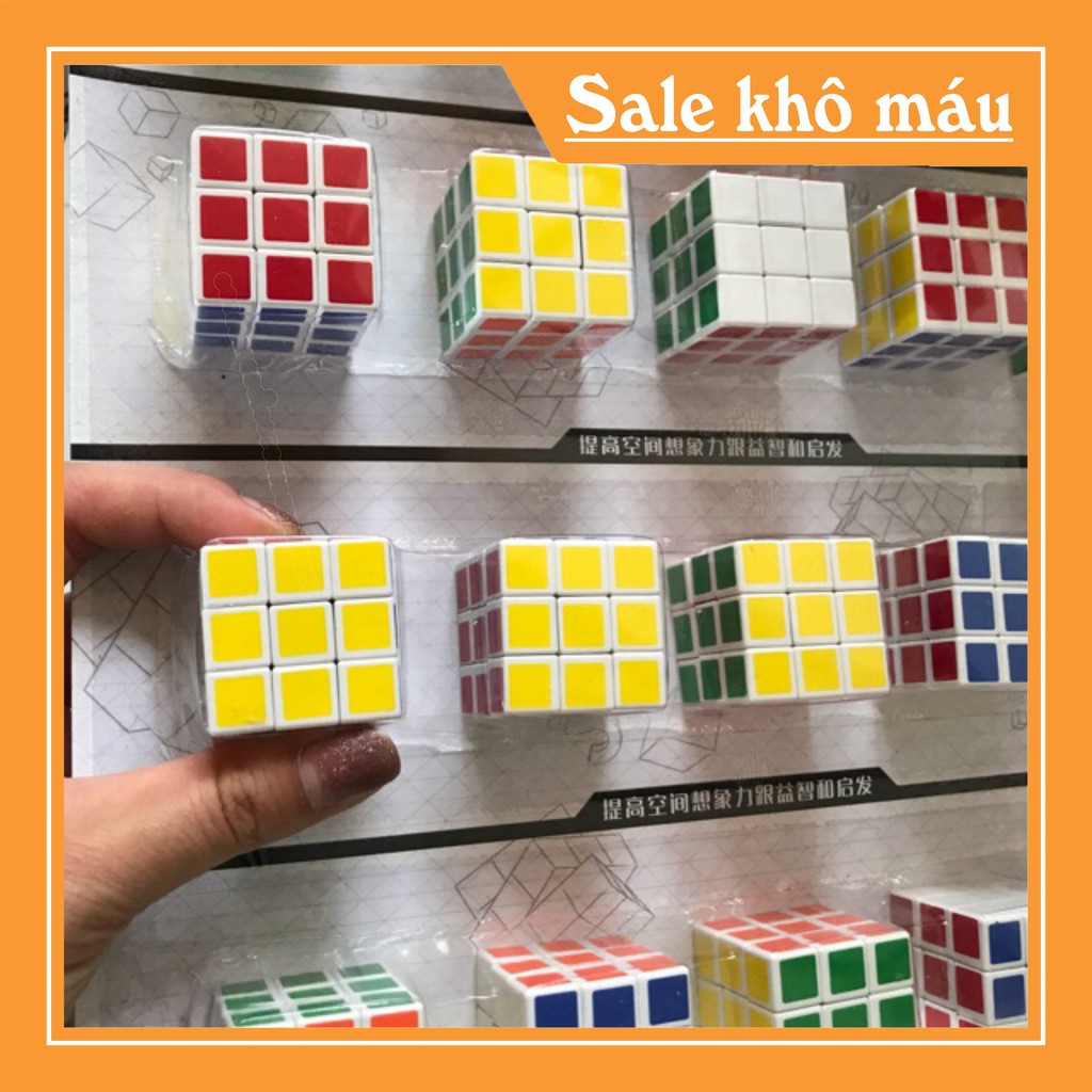 Rubic mini 3x3 ( vỉ 20c) SỈ ĐỒ TRẺ EM
