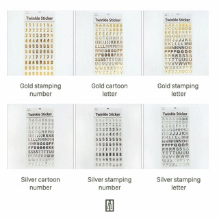 Hình dán nhũ - Twinkle sticker