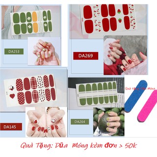 Sticker dán trang trí móng tay siêu yêu