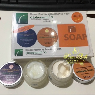 BỘ NÁM MẪU CŨ ( Chất kem trắng ngà )