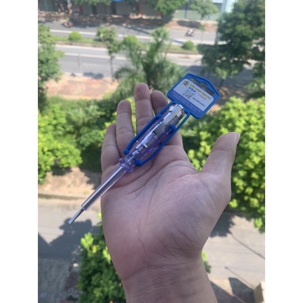 Bút thử điện AC100-500V 145mm L0036 C-MART