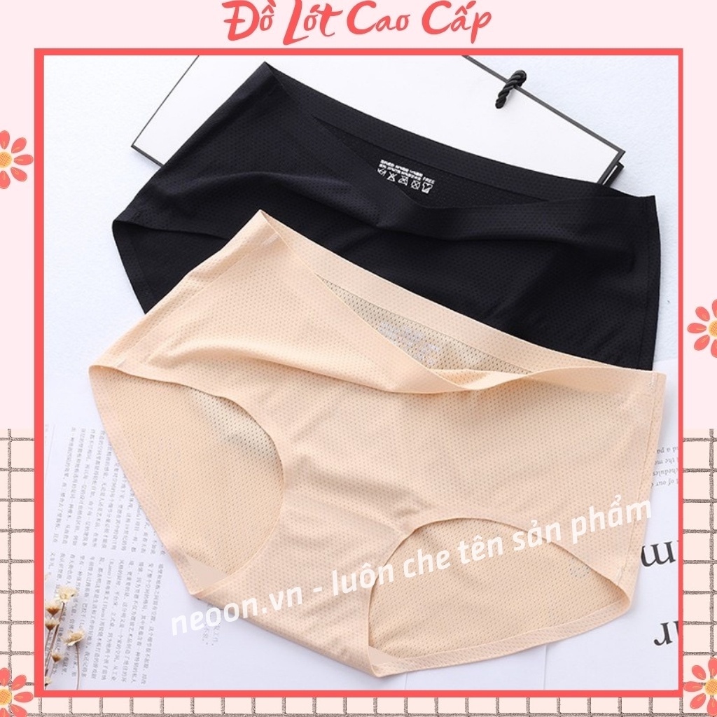 Quần Lót Nữ 💖FREESHIP 50K💖 Quần Lót Đúc Su Thông Hơi Co Dãn 4 chiều