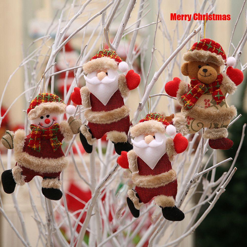 Phụ Kiện Trang Trí Giáng Sinh Năm Mới 2018 Hình Búp Bê Cầu Vồng