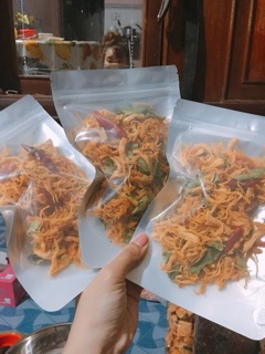 Khô gà sấy lá chanh mini🍃