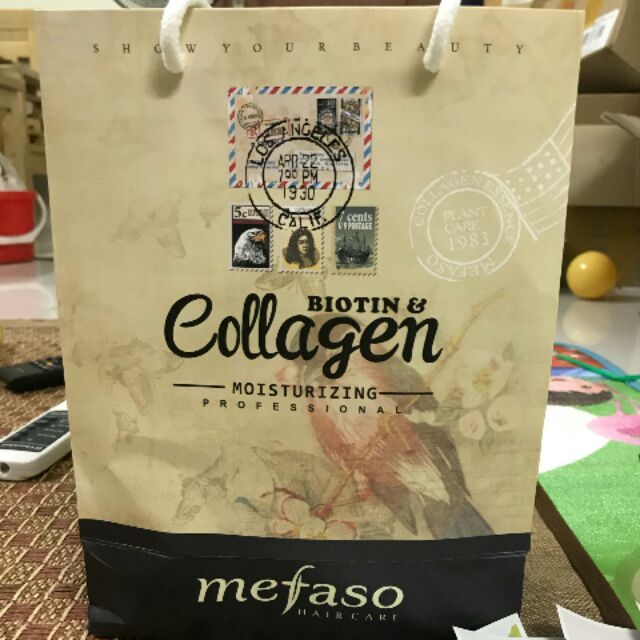 Bộ dầu gội và dầu xả Mefaso Biotin và Collagen