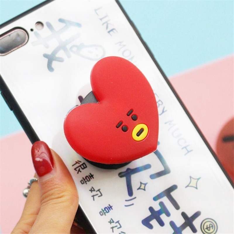 Giá đỡ điện thoại hình in họa tiết BTS BT21 xinh xắn